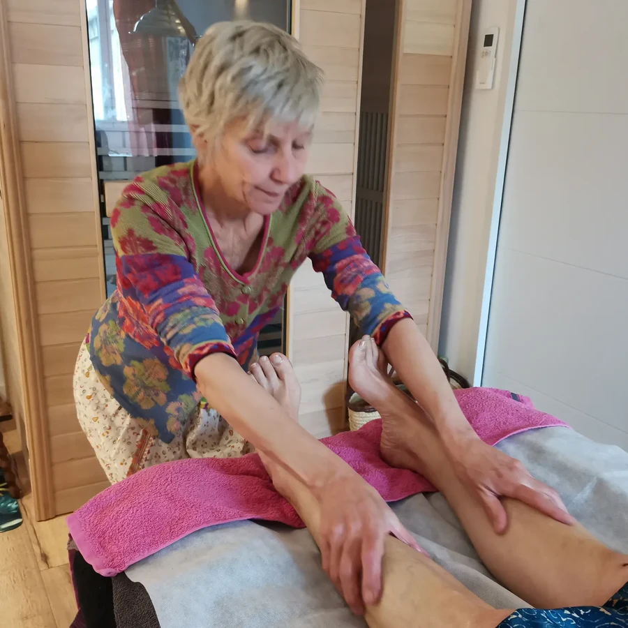 Claire Nicolas, praticienne en massage bien-être